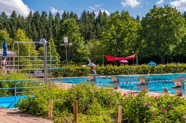 Sprungturm Waldbad