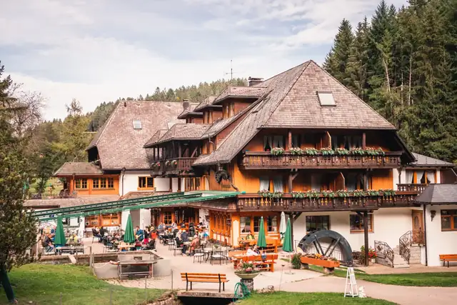 Die Tannenmühle Grafenhausen in der Außenansicht